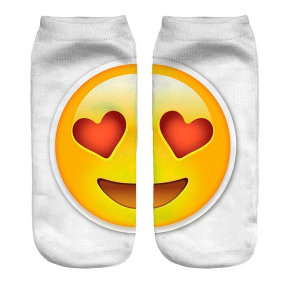 emoji patterned socks