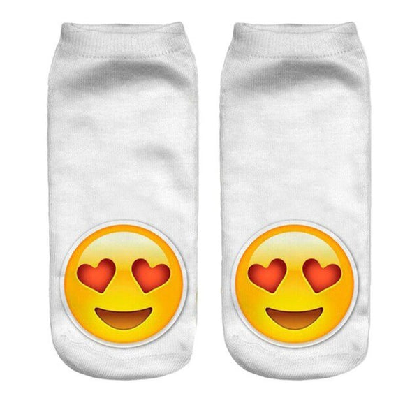 emoji patterned socks