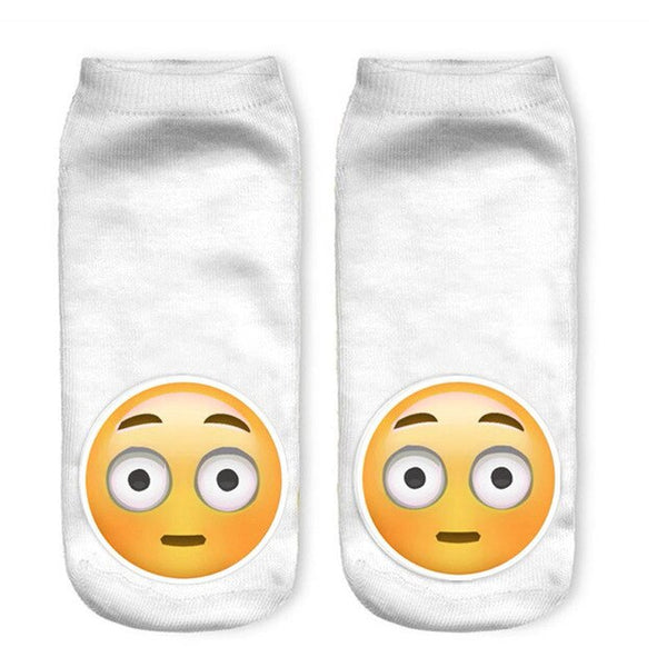 emoji patterned socks