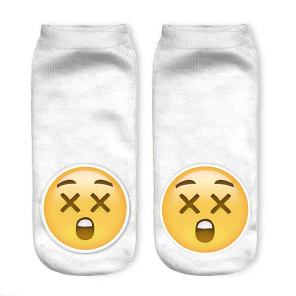 emoji patterned socks