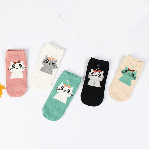 mixed pattern socks