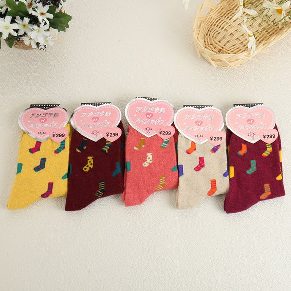 mixed&animal patterned socks