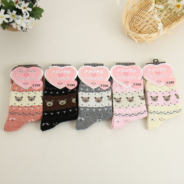 mixed&animal patterned socks