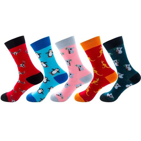 mini animal patterned socks