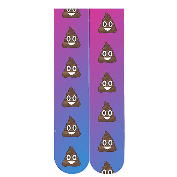 emoji mixed patterned socks