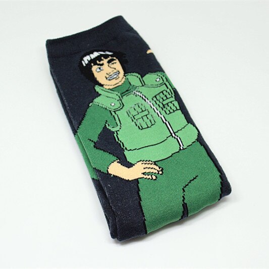 naruto patterned socks