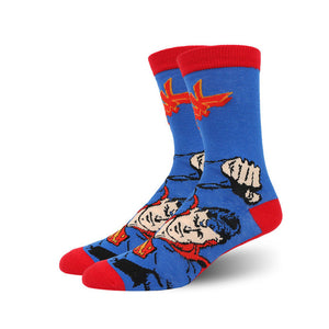 Marvel heros patterned socks