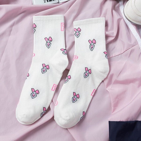 cartoon mixed patterned socks