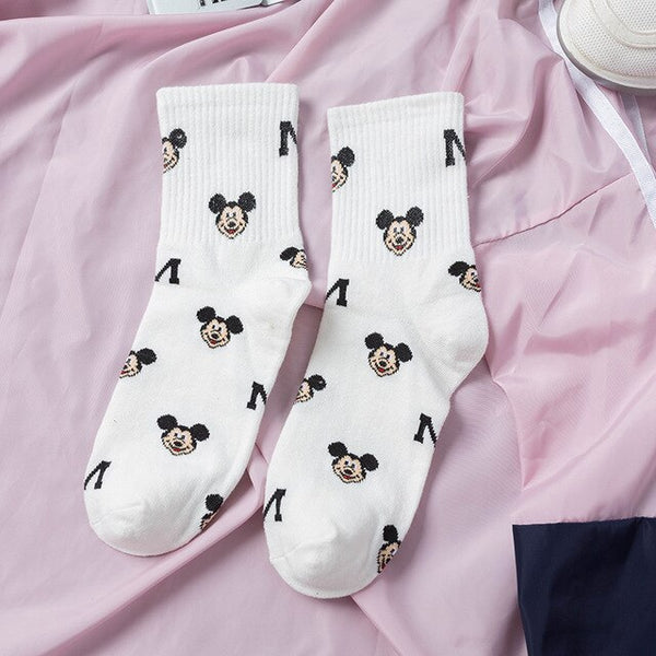 cartoon mixed patterned socks