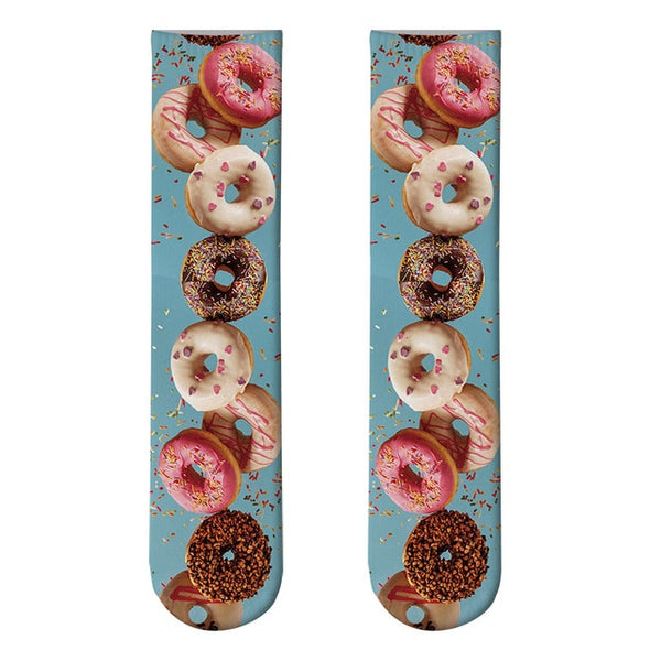 food patterned socks