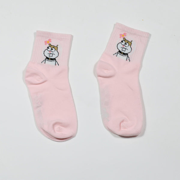 cartoon patterned socks