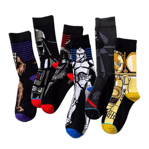 Star Wars patterned socks