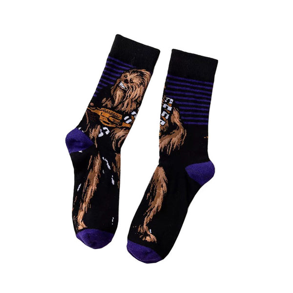 Star Wars patterned socks