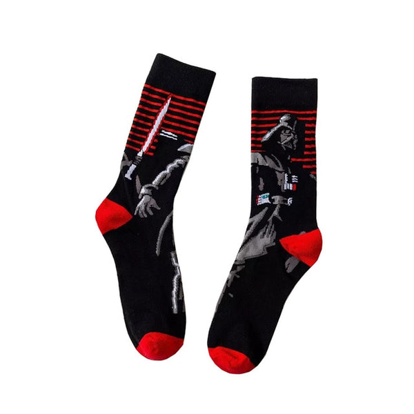 Star Wars patterned socks