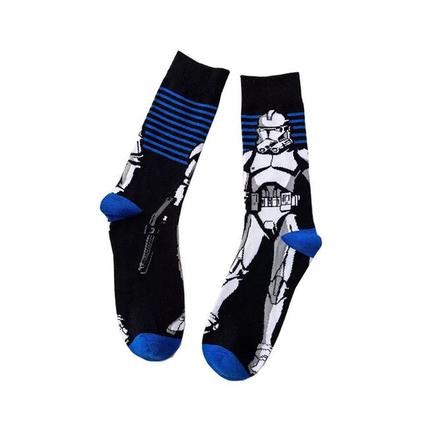 Star Wars patterned socks