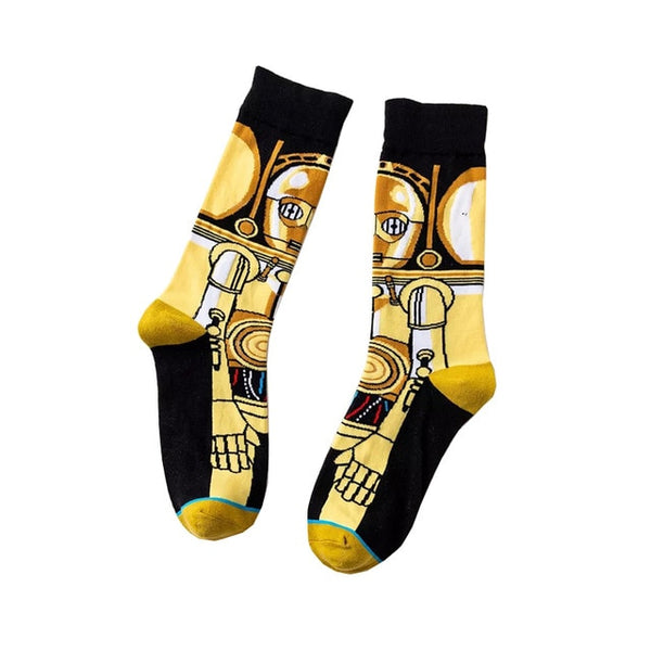 Star Wars patterned socks