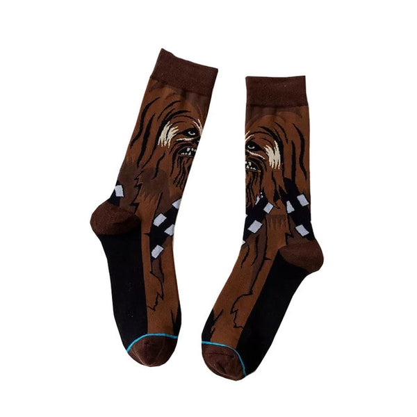 Star Wars patterned socks