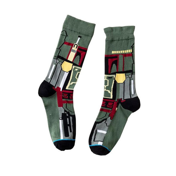 Star Wars patterned socks